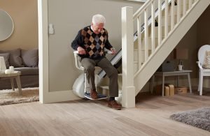 Photo of Homeglide straight stairlift