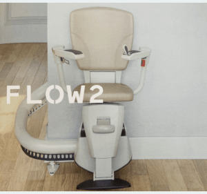 Flow2 Stairlift for Curved Staircases