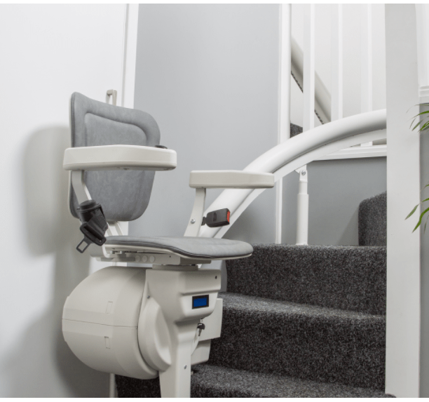 Obam Stairlifts supply the Platinum Ultimate Curved Stairlift