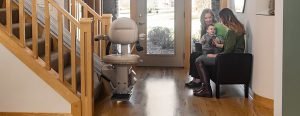Picture showing the Elite Stairlift
