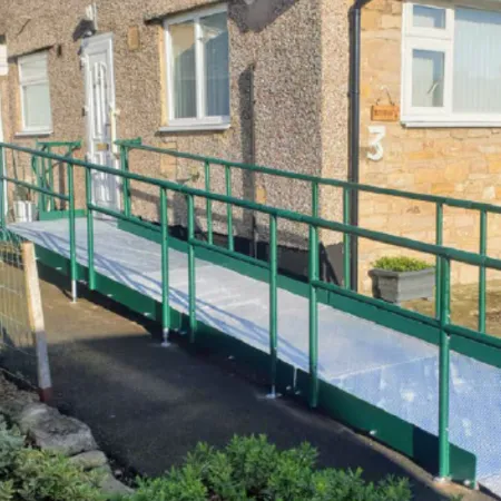 easiaccess Ramp fitted to home