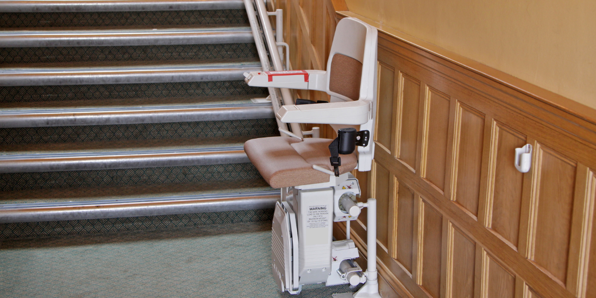 Stairlift Fitted To Stairs