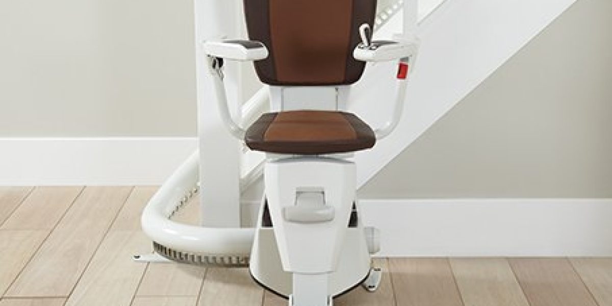 Picture showing alternative colour on Flow 2 stairlift upholstery