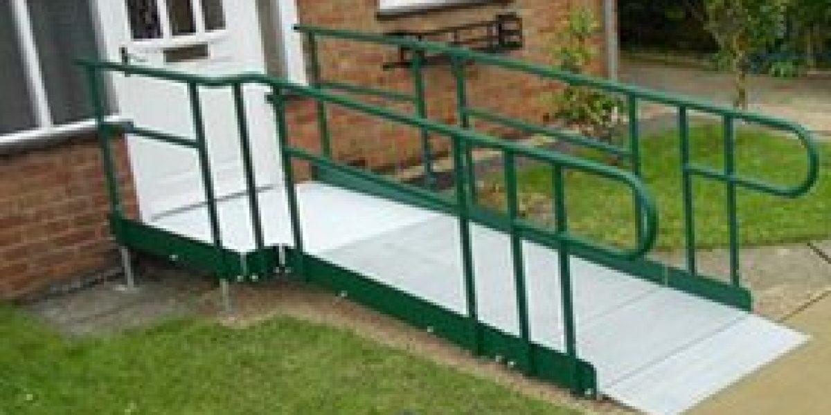 Picture of straight easiaccess disability ramp system